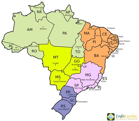 capitais brasileiras - quantas capitais tem o brasil